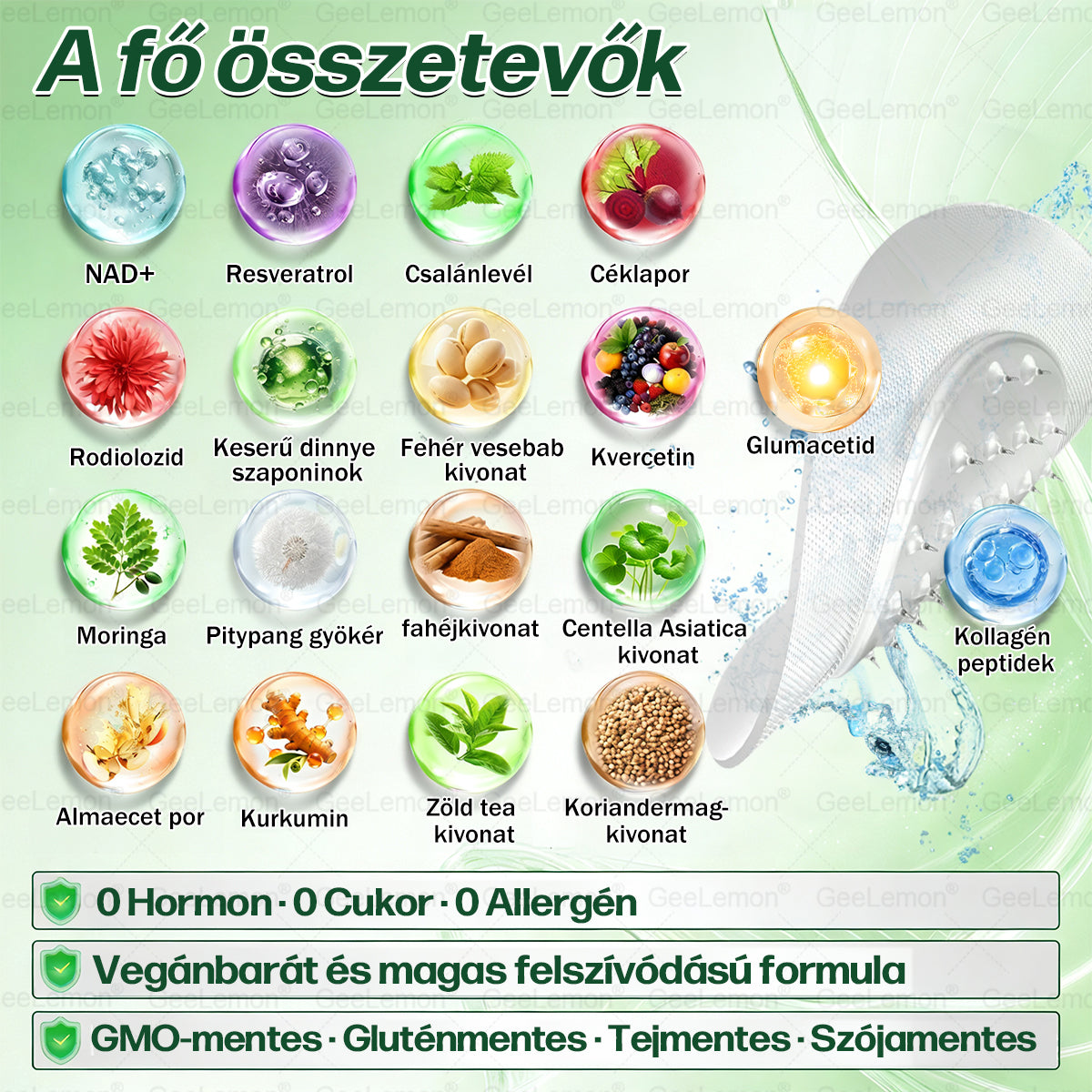Ajánlott a Semmelweis Kórház által · 👩‍⚕️BENU hivatalos üzlet| 🎁 𝐆𝐞𝑒𝐿𝑒𝐦𝐨𝐧® Glumasetide 8 az 1-ben Karcsú és Egészséges Nano Mikrotűs Tapasz 🇭🇺